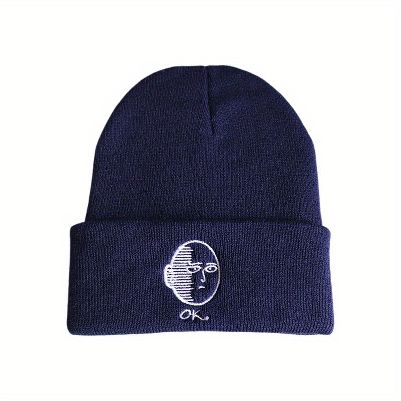 Woolen Warm Ear Protection Knitted Hat Street Hip Hop Cold Hat