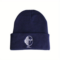 Woolen Warm Ear Protection Knitted Hat Street Hip Hop Cold Hat