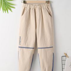 Boy's Double Vacation Graphic Print Jogging Pants