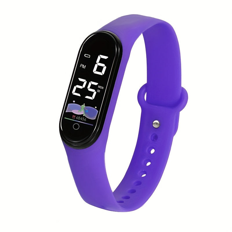 Waterproof Sports Watch with LED Screen for Outdoor Activities