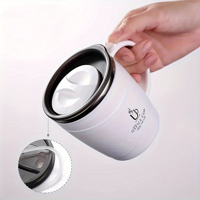 17oz Stainless Steel Insulated Coffee Cup Lightweight Leakproof Water Bottle