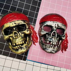 Halloween Makeup Pirate Skull Mask Funny Horror Ghost Face Mask
