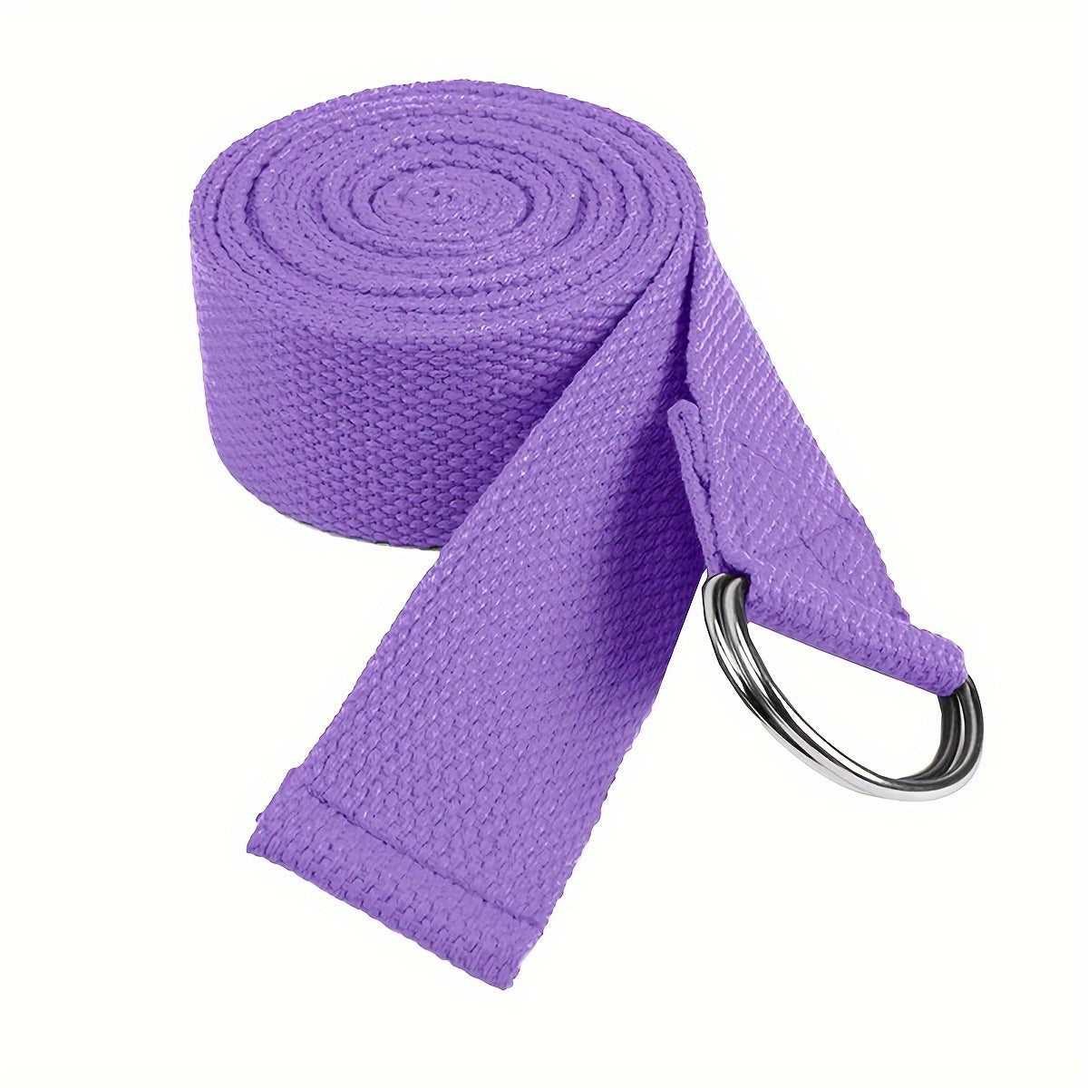 Yoga Stretching Strap With D Rings - Fitness Sports Resistance Rope