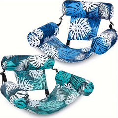 Inflatable Pool Lounger Adult Floating Hammock Durable PVC Beach Party Accessory
