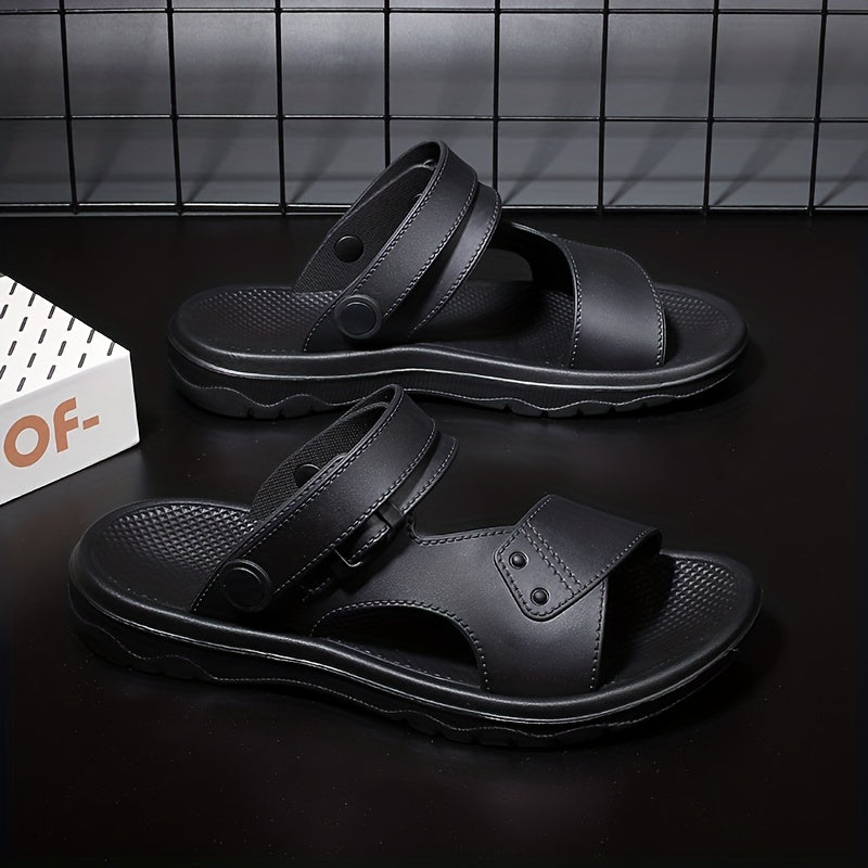 Men's Wear resistant Non Slip Sandals Quick Drying Comfy Slides