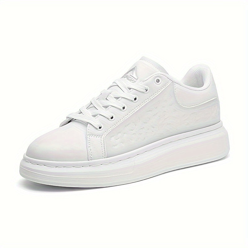 Men's Reflective Color Block Sneakers - Non Slip Outdoor Shoes