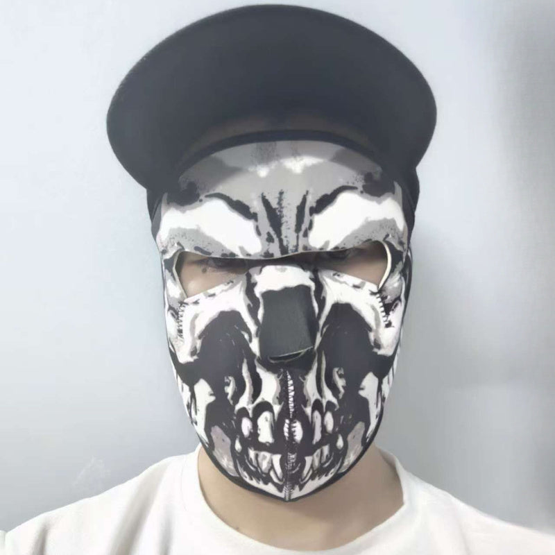 Skull Camo Full Face Mask for Men