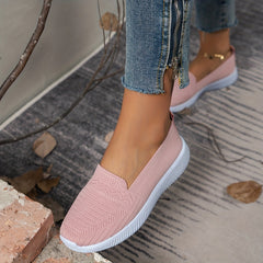 Women's Breathable Mesh Slip-On Walking Shoes