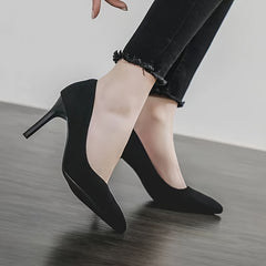 Women's Pointed Toe High Heels Slip On Stiletto Party Shoes