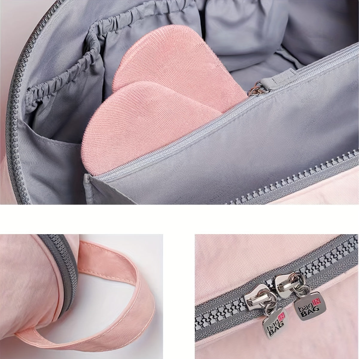 Travel Underwear Storage Bag Zipper Pouch