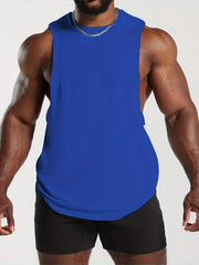 Men's Sleeveless Sport Vest Tank Top for Workout Training Gym