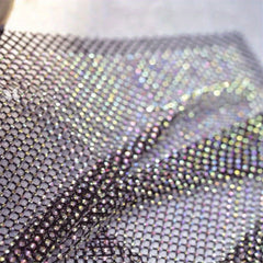 1pc Shine Stretch Fabric DIY Clothes AB Drill Cloth