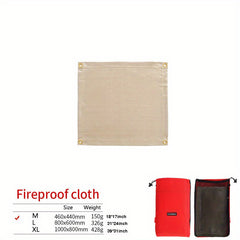 Fireproof Grill Mat for Safe Outdoor Grilling