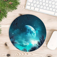 Fantasy Forest Print Mouse Pad Soft Durable Non-slip for Desktops & Laptops