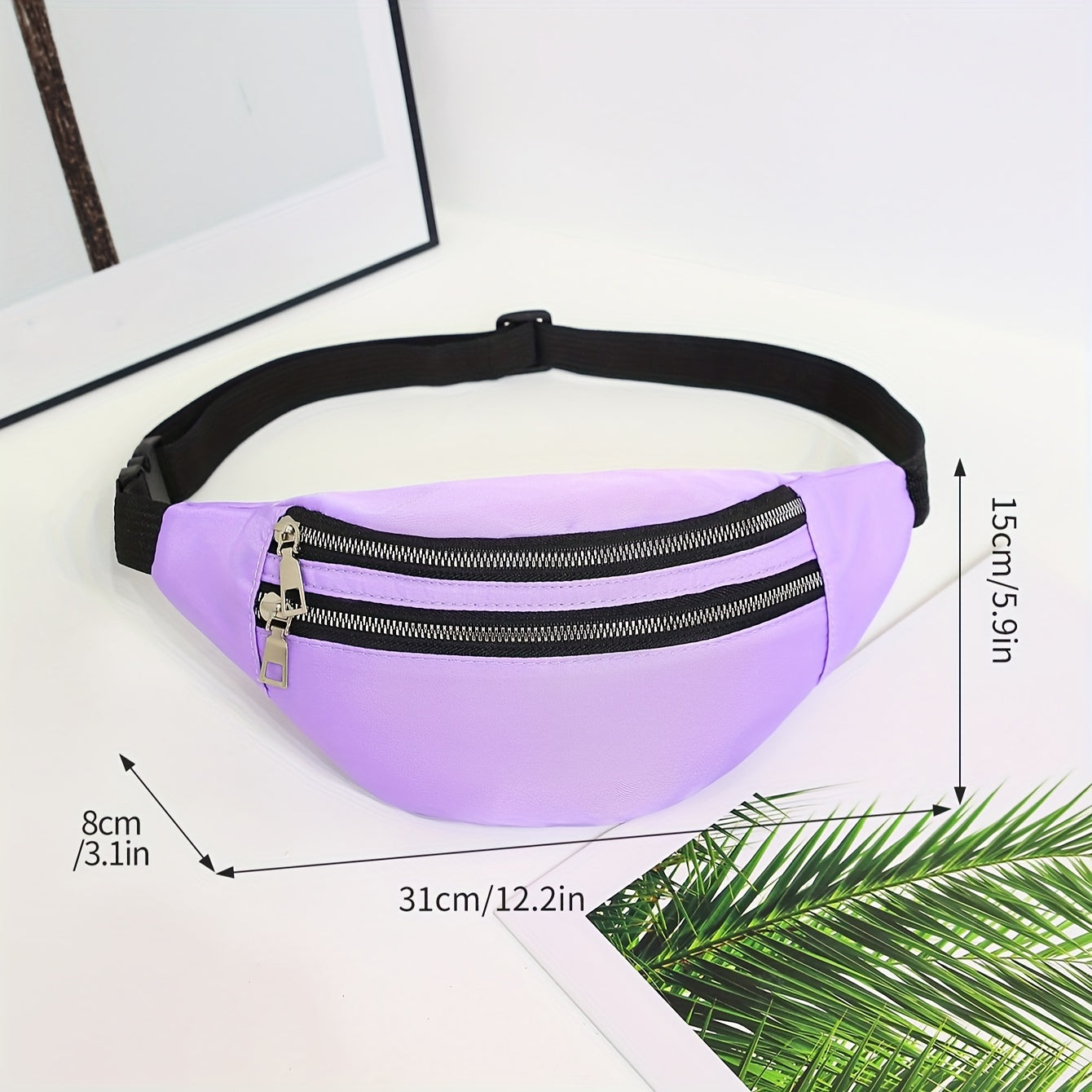 Outdoor Sports Waist Bag Lightweight Chest Bag Travel Crossbody Bag