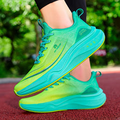 Lightweight Shock Absorption Running Shoes Breathable Outdoor Sneakers