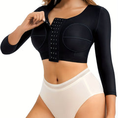 Women's Arm Shaping Compression Top With Bra Posture Corrector