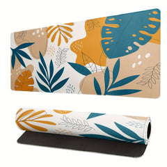 Stylish Palm Leaf Pattern Mouse Pad