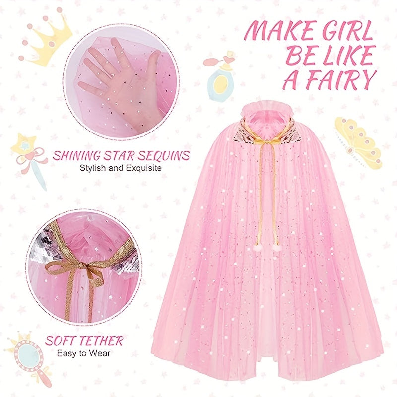 Rainbow Princess Dress Costume Party Cosplay Dress Up Supplies