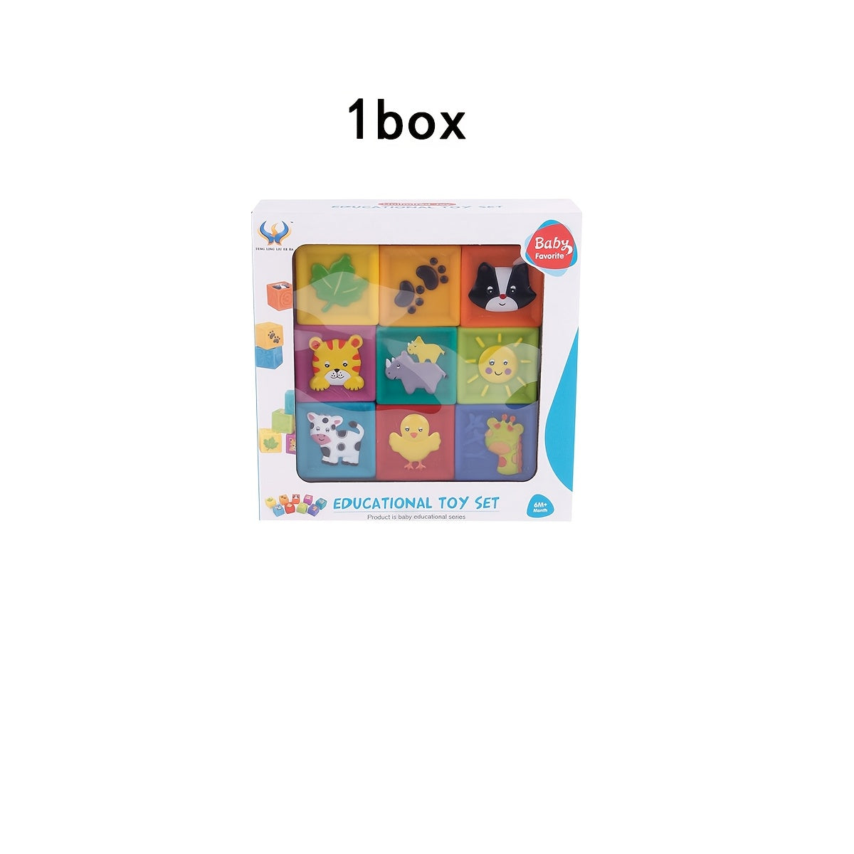 Soft Blocks Stacking Toys for Babies