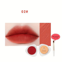 2-in-1 Lipstick & Blush Cream Jelly Lip Clay Matte Finish