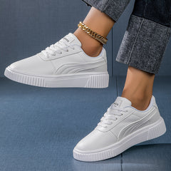 Flat Sports Sneakers Slip Resistant Outdoor Skateboarding Shoes