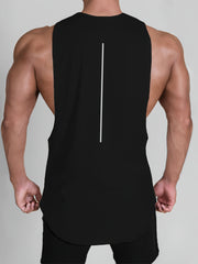 Men's Athletic Tank Top Moisture Wicking Vest for Sports Workout Fitness