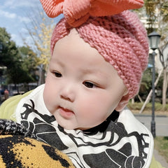 Baby Winter Rabbit Ears Wool Hat for Daily Use