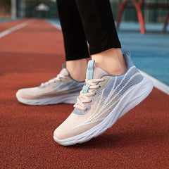 Breathable Lightweight Running Shoes for Women with Ombre Design
