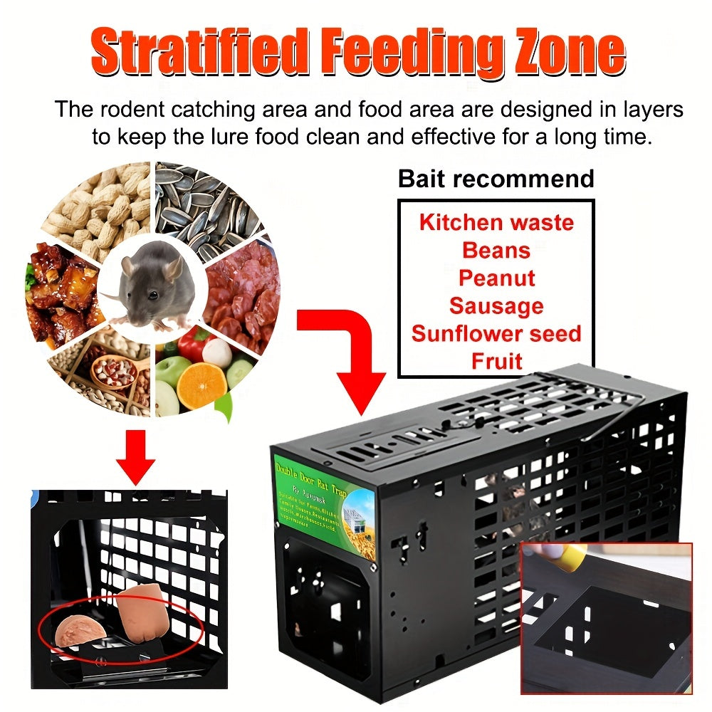 Reusable Rat Trap Cage - Effective Pest Control Solution