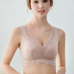 Lace Wireless Bra Comfortable Push Up Women's Lingerie