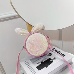 Glitter Crossbody Bag Colorful Coin Purse Mini Shoulder Bag For Girls