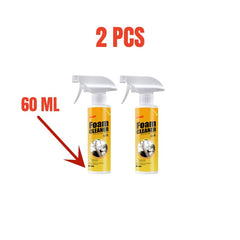 2pcs Foam Cleaner Anti Aging Cleaning for Car Interior Surfaces