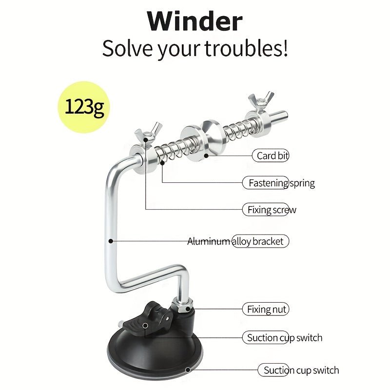 Portable Spinning Wheel Spooler Fishing Line Winder