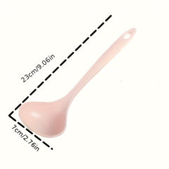 Comfortable Grip Soup Ladle Spoon - Cooking & Serving Spoon for Soup, Chi