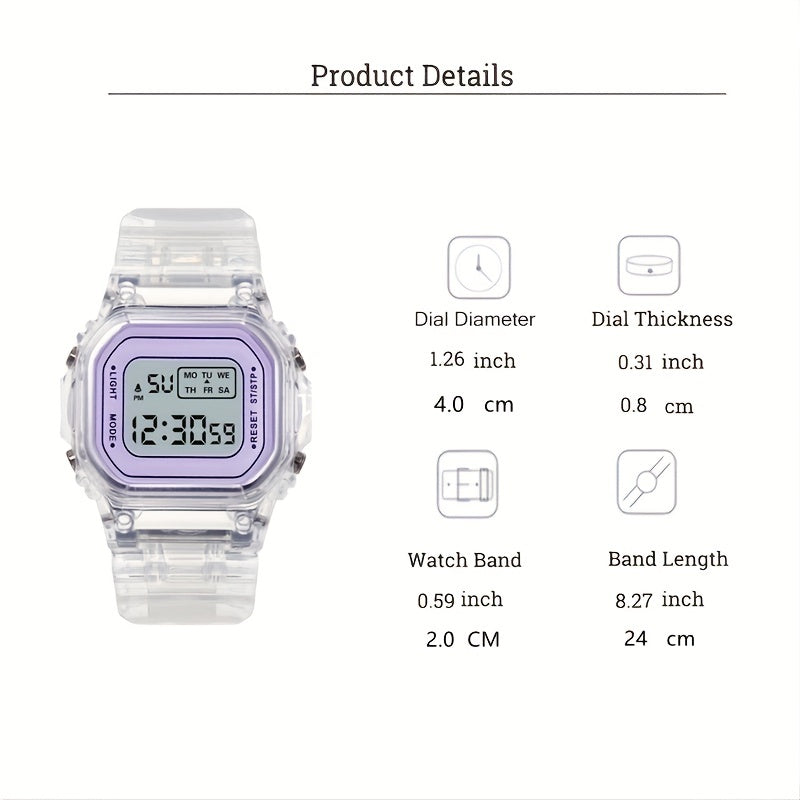 Unicorn Watch Night Glow Sports Children's Electronic Watch