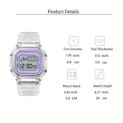 Unicorn Watch Night Glow Sports Children's Electronic Watch