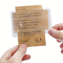 5-Pack Credit Card Magnifiers 3X Portable Pocket Magnifying Glass