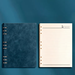Kong B5 PU Leather Loose leaf Notebook Business Stationery
