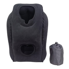 Inflatable Travel Pillow for Airplane Car Office - Sleep Comfortably Anywhere