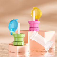 Bottle Mouth Conversion Cap Anti-Choking Straw Cap