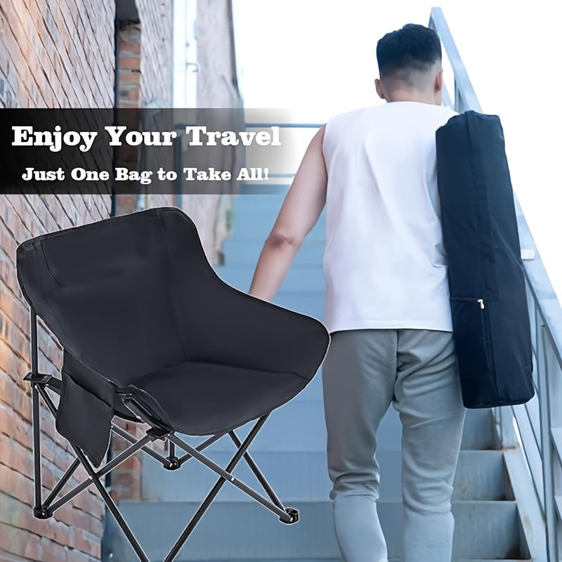 Portable Camping Chair Heavy Duty Folding Backpacking Chairs