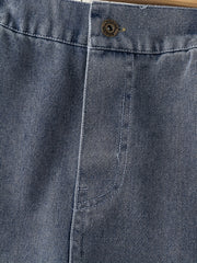 Girls Casual Baggy Fit Cargo Jeans Wide Leg Denim Pants