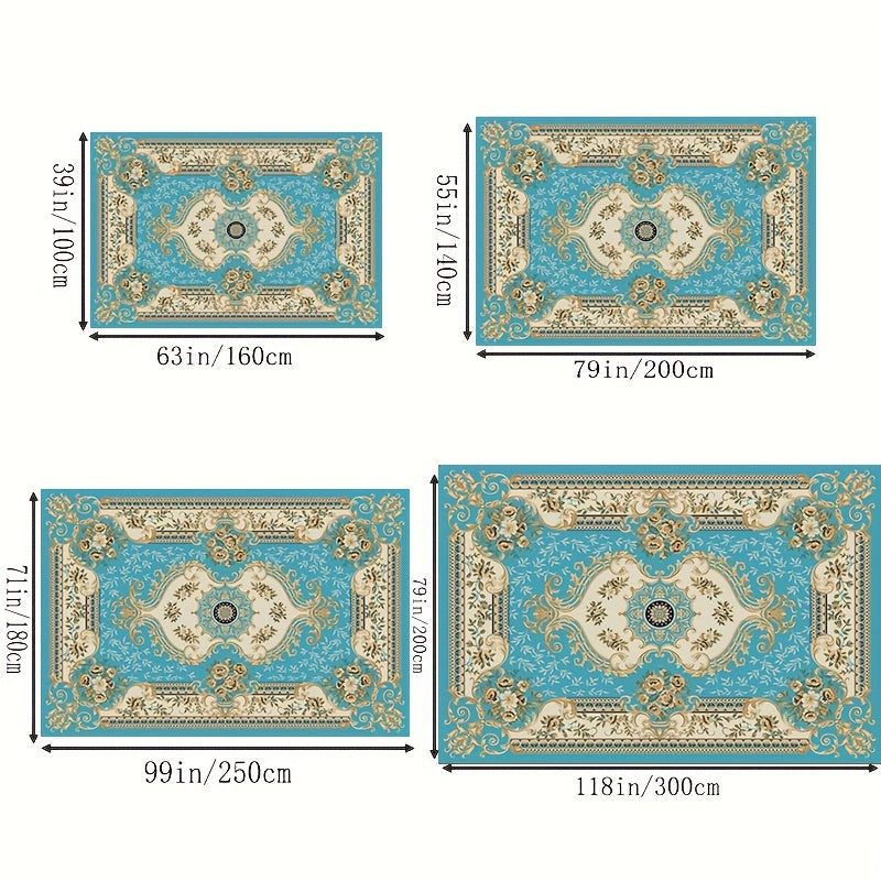 Classical American Land Blanket Boho Kitchen Rug