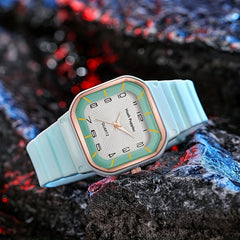 Square Quartz Watch For Women Academy Style