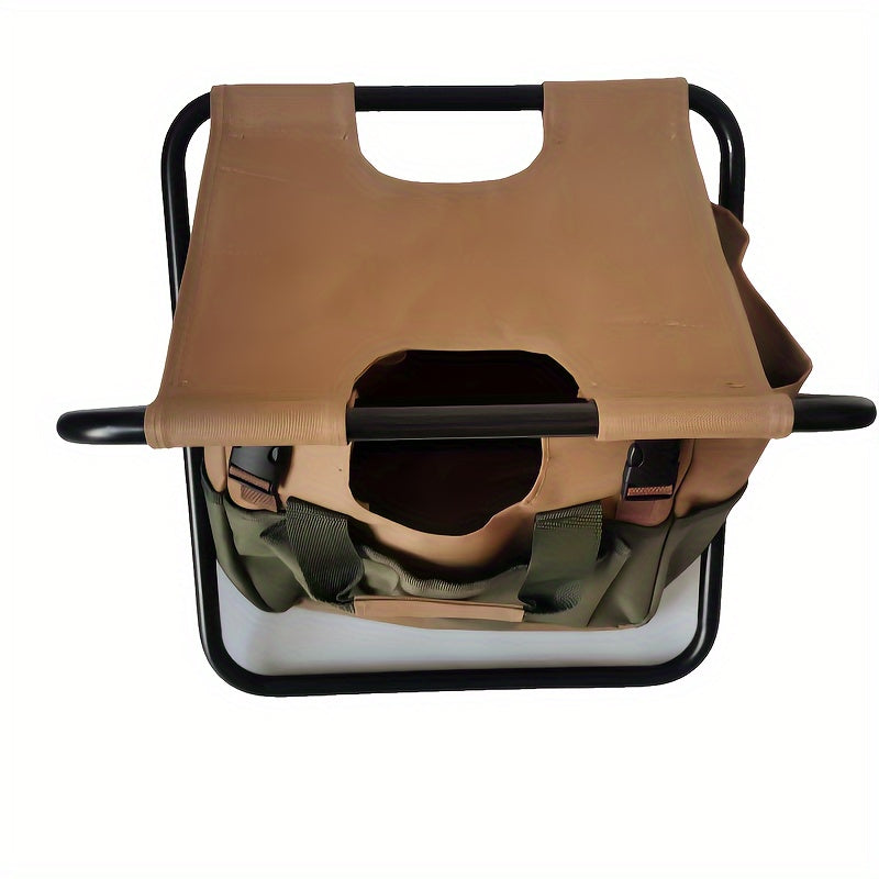 Portable Camping Chair Bag Detachable Gardening Picnic Garden Fishing Folding