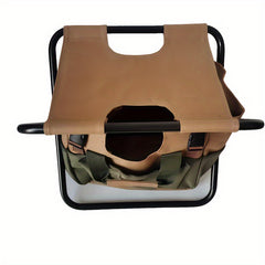 Portable Camping Chair Bag Detachable Gardening Picnic Garden Fishing Folding