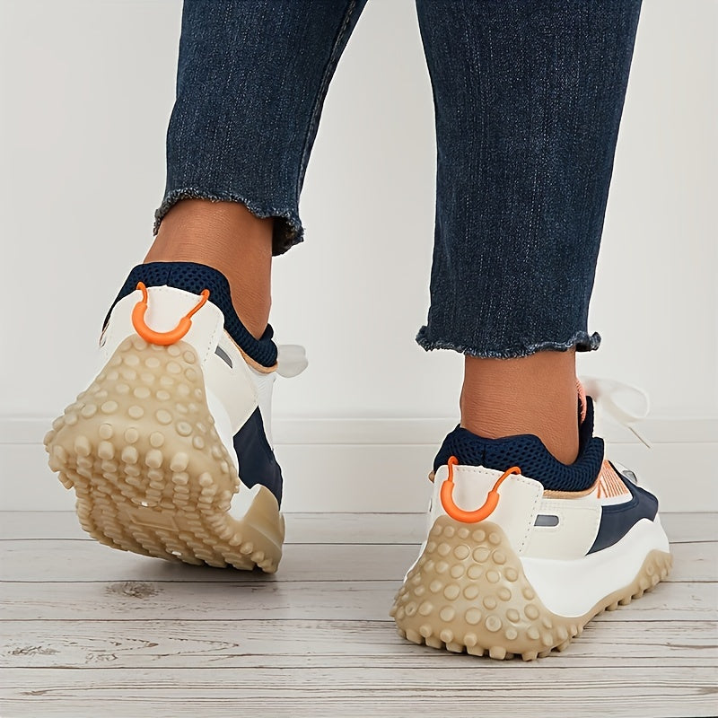 Thick Sole Chunky Sneakers Shock Absorption Sport Shoes