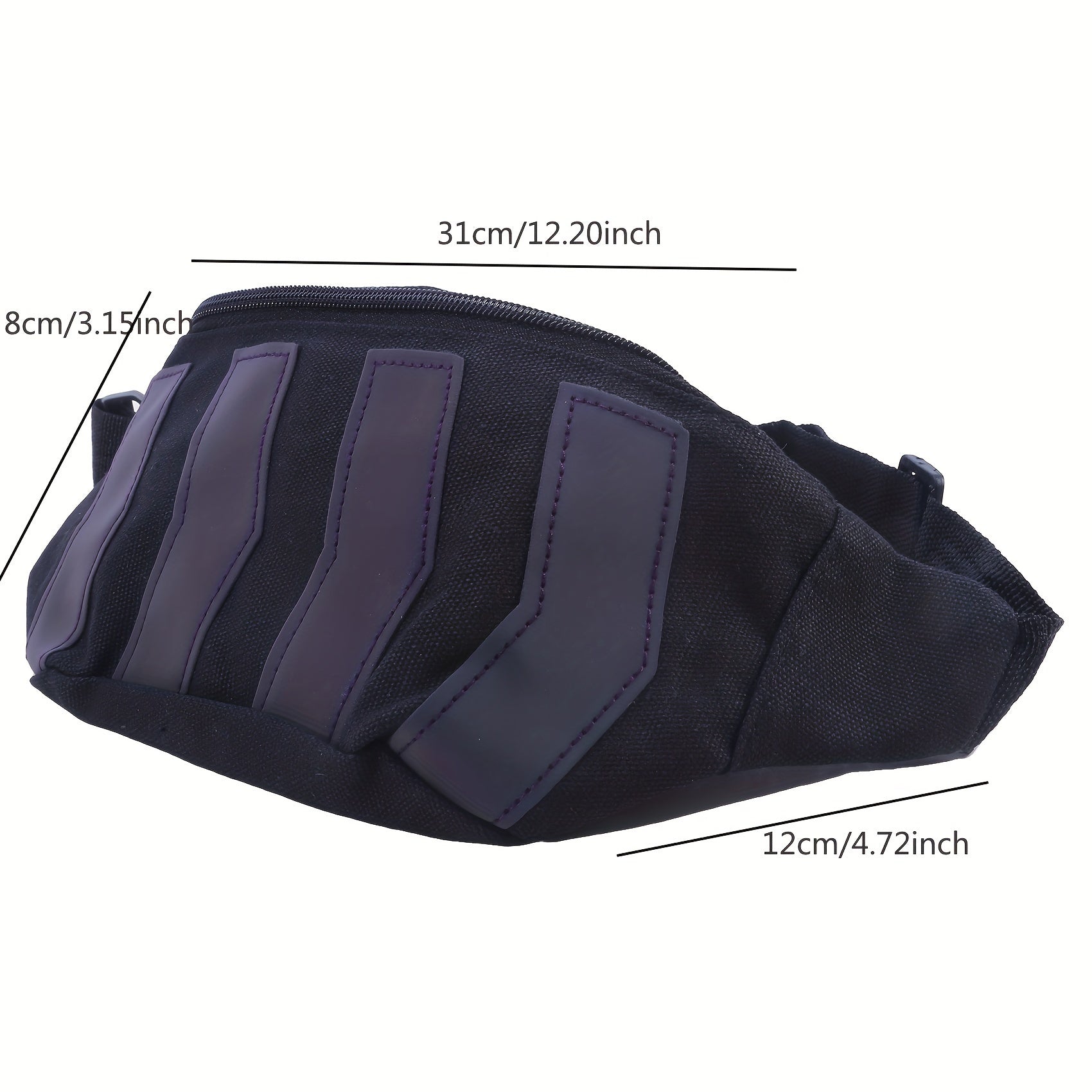 Arrow Reflective Couple Bag Casual Small Bag Outdoor Waist Bag