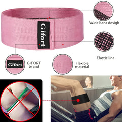 3pcs Non Slip Resistance Band for Leg and Butt Workouts